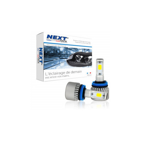 Ampoules HB4 9006 LED ventilées compactes 75W blanc - Next-Tech®