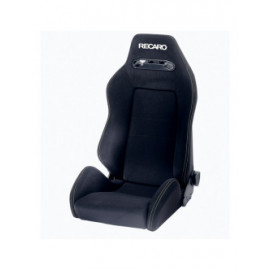 Siège baquet Recaro Speed velours noir / coutures argent