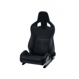 Siège baquet RECARO Sportster CS - Simili Cuir Noir