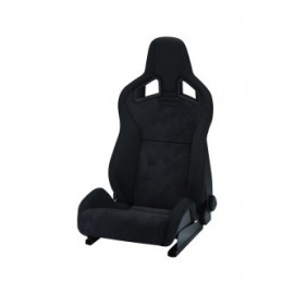 Siège baquet RECARO Sportster CS - Artista Noir / Nardo Noir côté droit