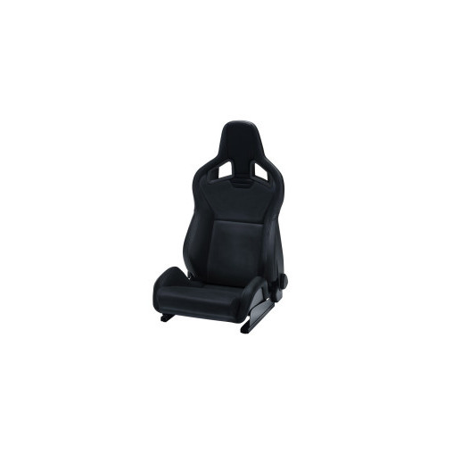 Siège baquet RECARO Sportster CS - Simili Cuir Noir côté droit