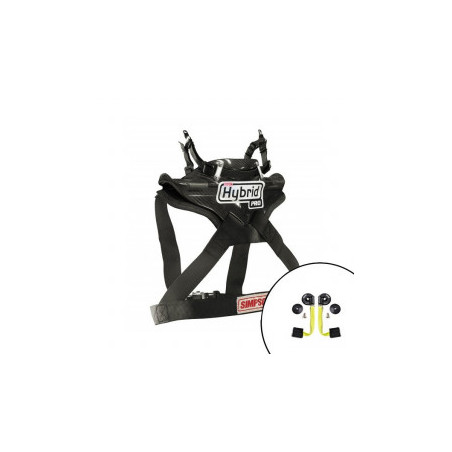 Système HYBRID SIMPSON PRO SLIDE LITE Quick Release FIA Clips Hans