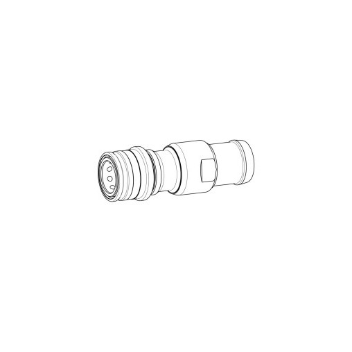 Coupleur femelle FIA Staubli Essence tuyau 32mm