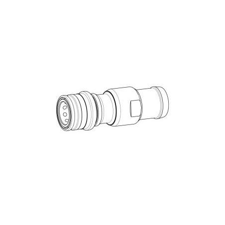 Coupleur femelle FIA Staubli Essence tuyau 32mm