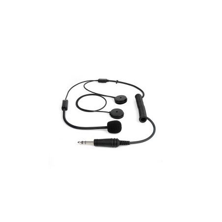 Kit micro + haut-parleur Terratrip pour casque jet pour radio TER-RA036