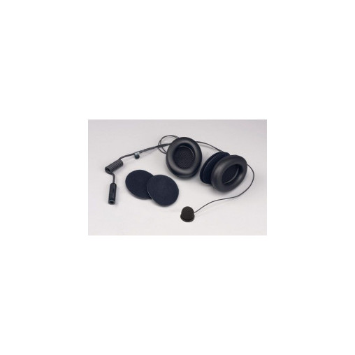 Kit Micro / Hauts Parleurs Stilo avec Coquilles Casque Intégral Ecouteurs