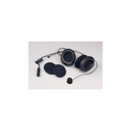 Kit Micro / Hauts Parleurs Stilo avec Coquilles Casque Intégral Ecouteurs
