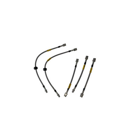 Kit Flexibles de Frein Durite Aviation Complet Goodridge Lada Niva 5 Pièces