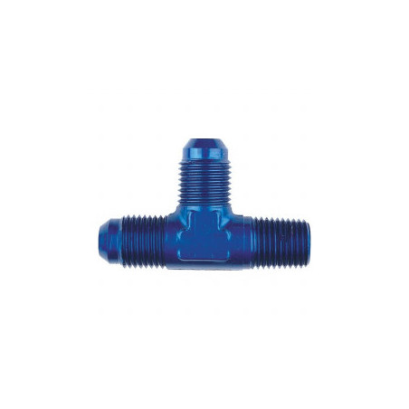 Té mâle Goodridge 3 voies 3/8x24 JIC-1/8x27 NPT