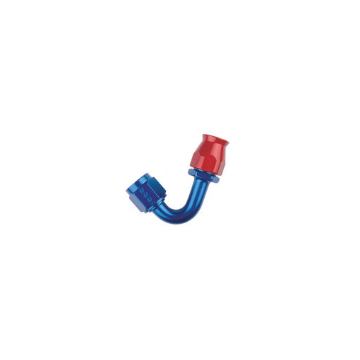 Raccord 120° Dash 6 (9/16) Goodridge acier, serti