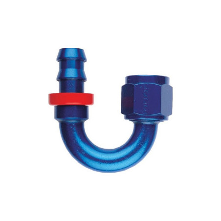 Raccord Femelle Goodridge 180° Alu 3/4x16 JIC