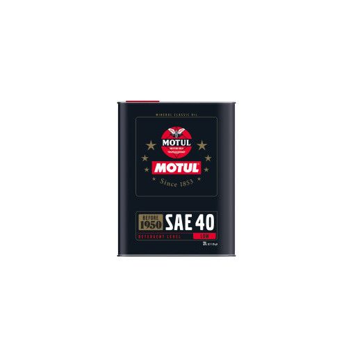 Huile moteur MOTUL SAE 40 - bidon de 2L