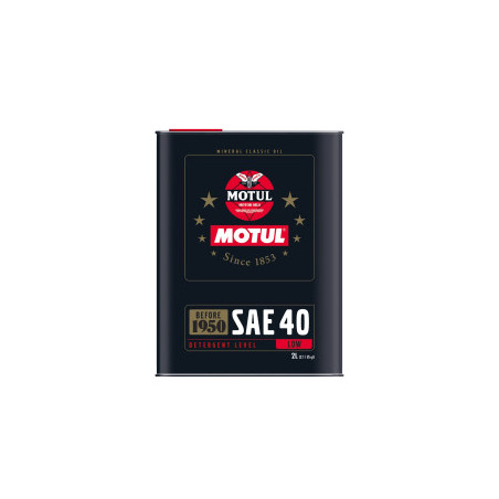 Huile moteur MOTUL SAE 40 - bidon de 2L