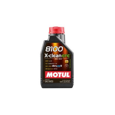 Huile moteur MOTUL 8100 X-CLEAN EFE 5W30 - bidon de 1L