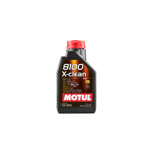 Huile moteur MOTUL 8100 X-CLEAN 5W40 - bidon de 1L