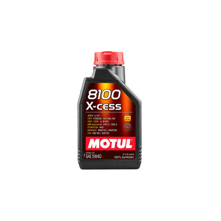 Huile moteur MOTUL 8100 X-CESS 5W40 - bidon de 1L