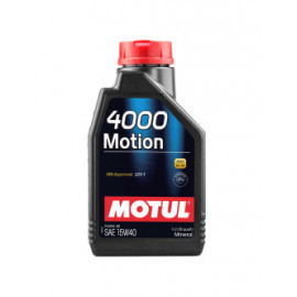 Huile moteur MOTUL 4000 MOTION 15W40 - bidon de 1L