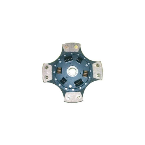 Disque d'embrayage Bratex 4 patins métal fritté amorti 6 ressorts Renault Clio RS / Megane Disque d'embrayage Bratex 4 patins métal fritté amorti 6 ressorts Renault Clio RS / Megane
