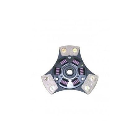 Disque d'embrayage BRATEX 3 patins métal fritté amorti 6 ressortsTalbot