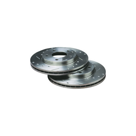 Disques de frein Bratex Groupe A Percés rainurés BMW E21 318I Avant 255x12,7mm