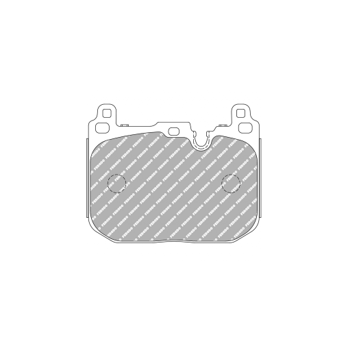 Plaquettes de frein Ferodo DS3.12 avant pour BMW 1 Series 114 d 10.12 - étrier Brembo