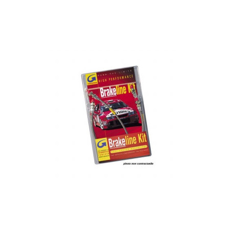Kit Flexibles de Frein Durite Aviation Complet Goodridge Ford Fiesta MK4 4 Pièces