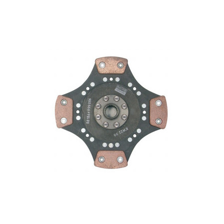 Disque d'embrayage BRATEX 4 patins métal fritté rigideLancia Fulvia 1600