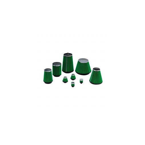 Filtre à air cylindrique GREEN FILTER Diamètre sortie 65mm, Cylindre D120mm hauteur 150