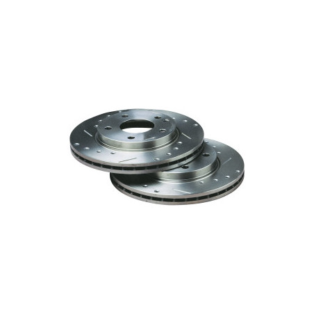 Disques de frein Bratex Groupe A Percés rainurés Renault Laguna 16S Avant 280x24mm