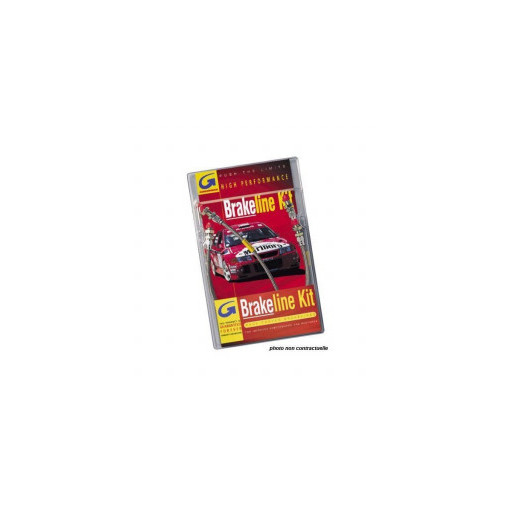 Kit Flexible de Frein VK2 Arrière Goodridge Peugeot 406 coupé 2.2 HDI Kit Flexible de Frein VK2 Arrière Goodridge Peugeot 406 coupé 2.2 HDI