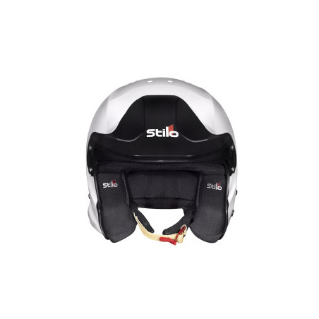 Casque Stilo Venti Trophy jet blanc/noir sans clip Hans