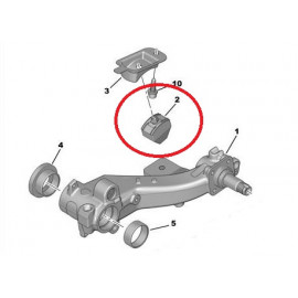 Paire Triangles Rotulées Type Gr.A pour Peugeot 206