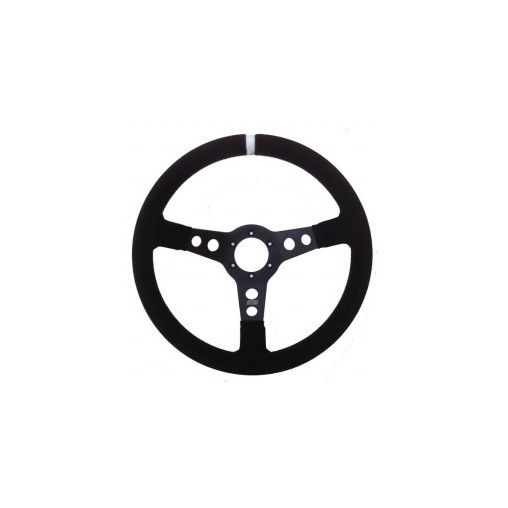 Volant GT2i PRO 70 Peau retournée Noir/Noir 70mm Volant GT2i PRO 70 Peau retournée Noir/Noir 70mm
