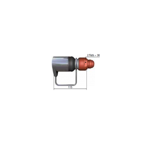 Coupleur mâle Staubli Rallye Raid 1 1/16x12JIC FIA Essence Dash12 joint JKV