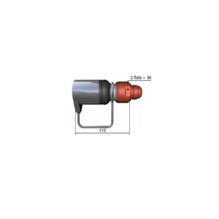 Coupleur mâle Staubli Rallye Raid 1 1/16x12JIC FIA Essence Dash12 joint JKV