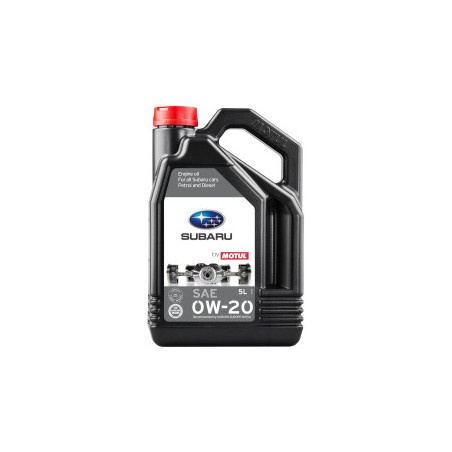 Huile moteur SUBARU by MOTUL 0W20 - Bidon de 5L
