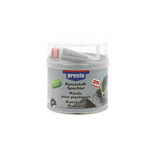 Mastic plastique sans styrène PRESTO 400ml Mastic plastique sans styrène PRESTO 400ml