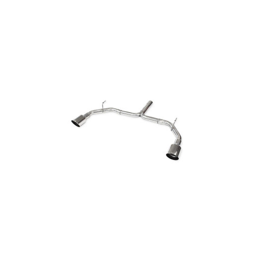 Terminal sans silencieux Inoxcar droit + gauche 100 Racing pour Alfa Romeo Giuletta 1750Tbi Veloce 240cv après 2016
