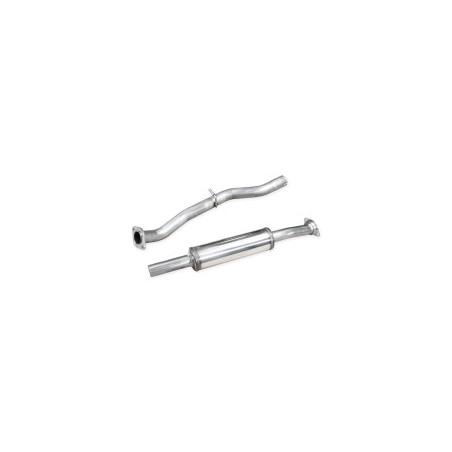 Tube central avec silencieux Inoxcar pour Toyota GR86 2,4i 234cv (GPF) après 2021