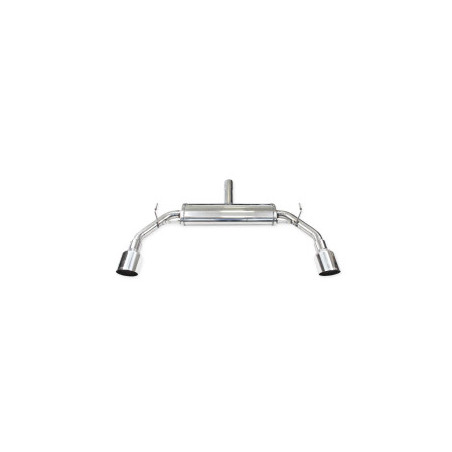 Silencieux arrière Inoxcar droit + gauche 100mm Racing pour Alfa Romeo Giuletta 1750Tbi Veloce 240cv après 2016