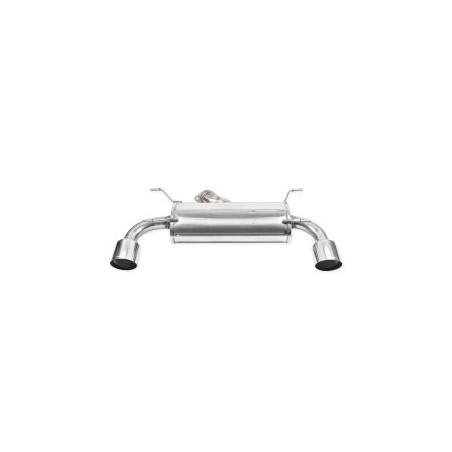 Silencieux arrière Inoxcar droit + gauche 114 Racing pour Toyota GR86 2,4i 234cv (GPF) après 2021