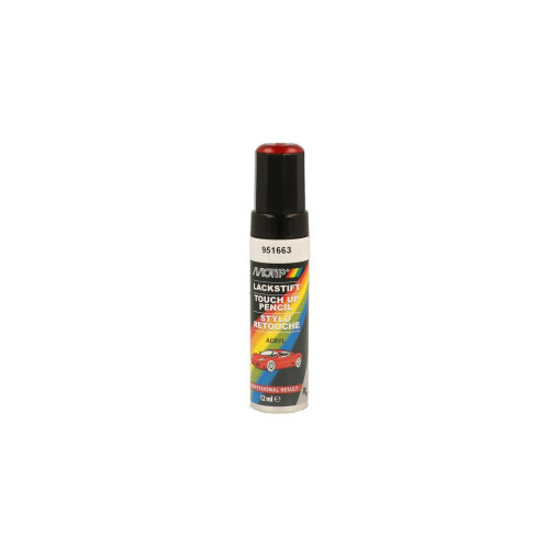 Pinceau de retouche 951663 Rouge métallisé MOTIP Touch Up 12ml Pinceau de retouche 951663 Rouge métallisé MOTIP Touch Up 12ml