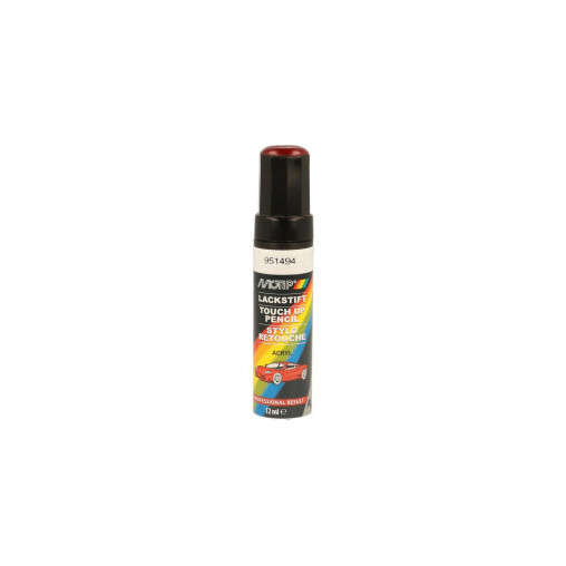 Pinceau de retouche 951494 Rouge métallisé MOTIP Touch Up 12ml Pinceau de retouche 951494 Rouge métallisé MOTIP Touch Up 12ml