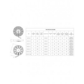 Ventilateur Slim 14'' Mishimoto - 326mm/67.5mm Ventilateur Slim 14'' Mishimoto - 326mm/67.5mm