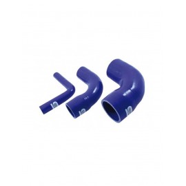 Coude Réducteur Silicone Silicon Hoses 32-28mm 90° Bleu