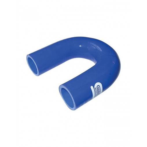 Coude Silicone Silicon Hoses 180° 63mm Bleu