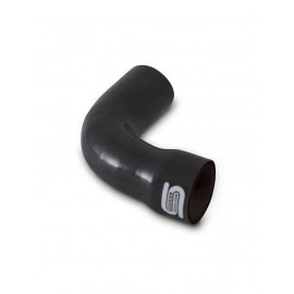 Coude Réducteur Silicone Silicon Hoses 63-57mm 90° Noir