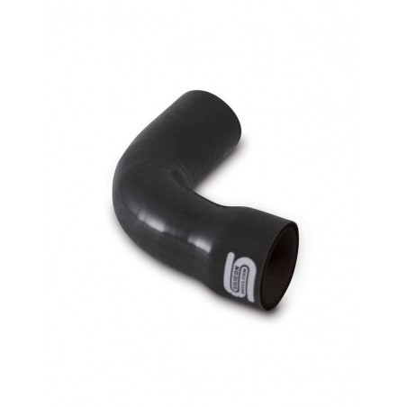 Coude Réducteur Silicone Silicon Hoses 63-57mm 90° Noir