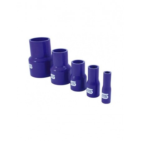 Réducteur Droit Silicone Silicon Hoses 80-70mm Bleu