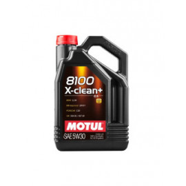 Huile moteur MOTUL 8100 X-CLEAN + 5W30 - bidon de 5L